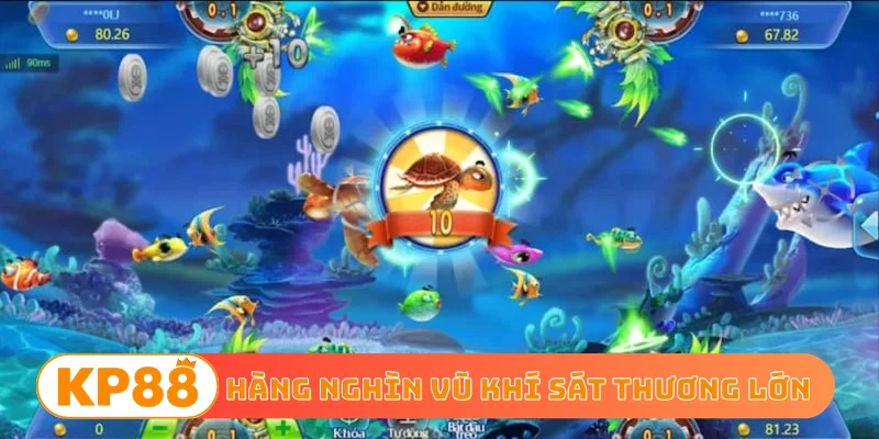 Hàng nghìn vũ khí sát thương lớn